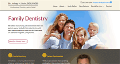 Desktop Screenshot of drjeffreystein.com
